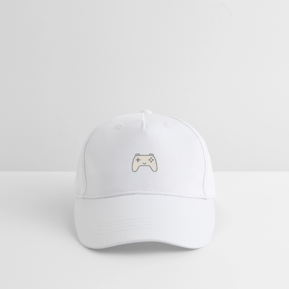 Bio Kinder Kappe "Controller" - Weiß