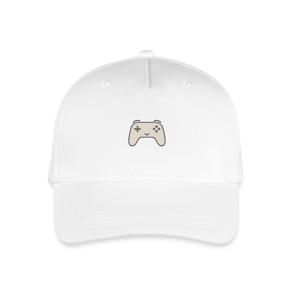 Bio Kinder Kappe "Controller" - Weiß