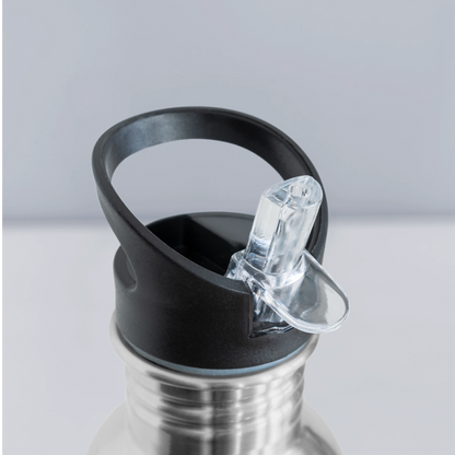 Trinkflasche "Herz" - Lightsilver