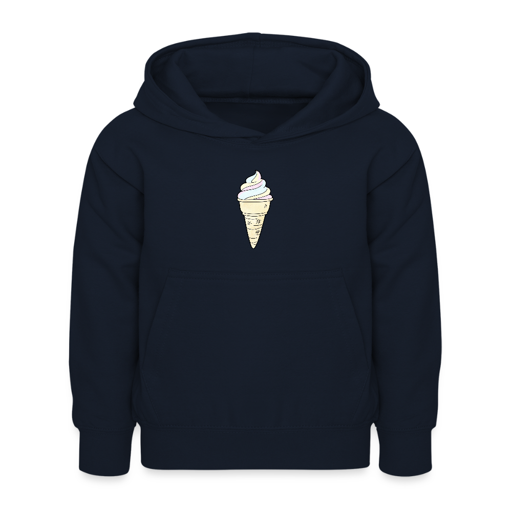 Kinder Kapuzenpullover "Soft Eis" - Navy