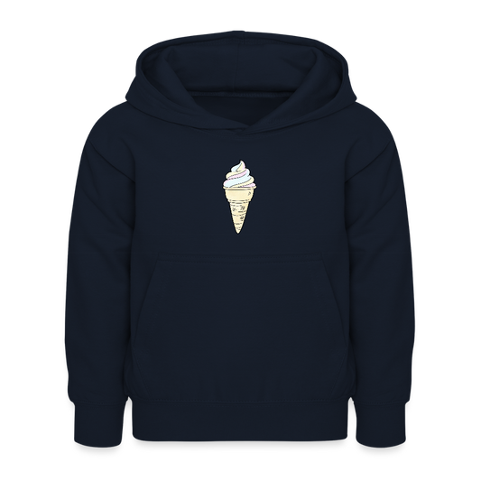 Kinder Kapuzenpullover "Soft Eis" - Navy