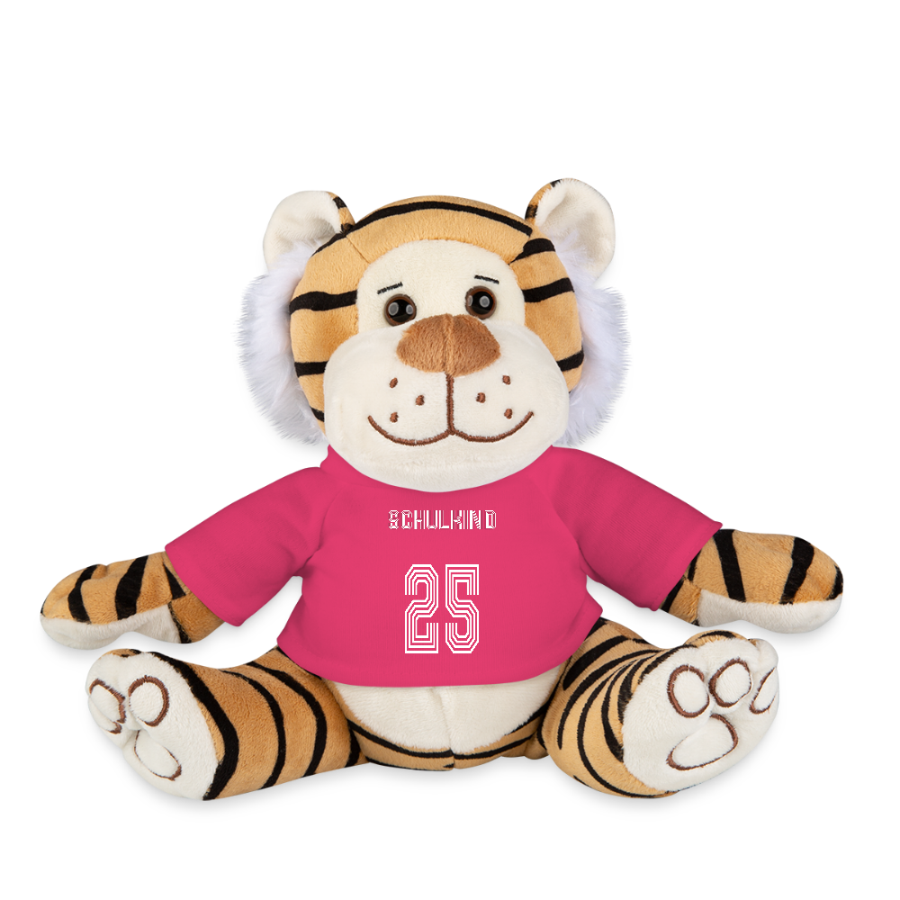 Plüschtiger "Schulkind 2025" - Pink