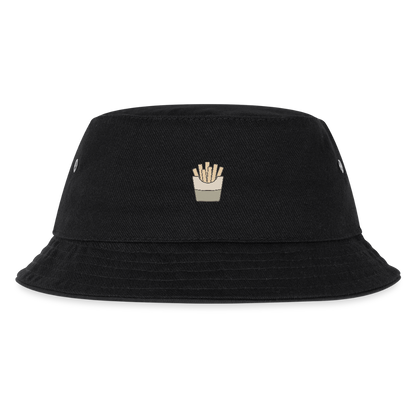 Kinder Anglerhut "Pommes" - Schwarz