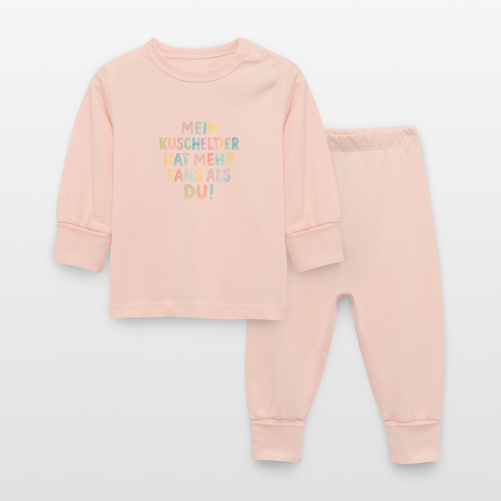 Baby Zweiteiler "Mein Kuscheltier" - Kristallrosa