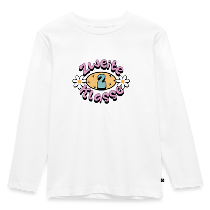 Kinder Langarmshirt "Zweite Klasse2 - Weiß