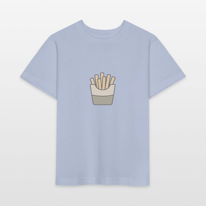 Bio Kinder T-Shirt "Pommes" - Lavendel-Violett