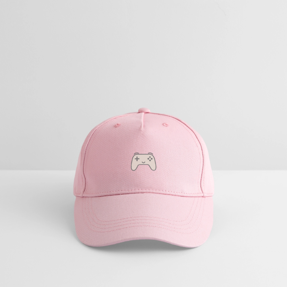 Bio Kinder Kappe "Controller" - Hellrosa