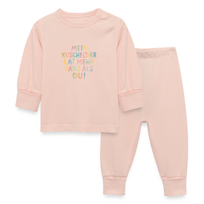 Baby Zweiteiler "Mein Kuscheltier" - Kristallrosa