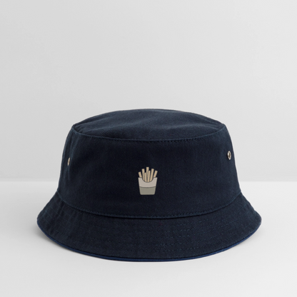 Kinder Anglerhut "Pommes" - navy/navy