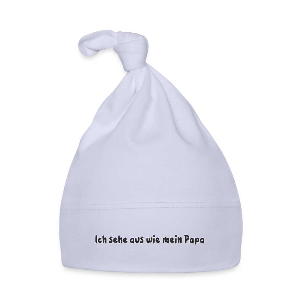 Baby Mütze "wie Papa" - Sky